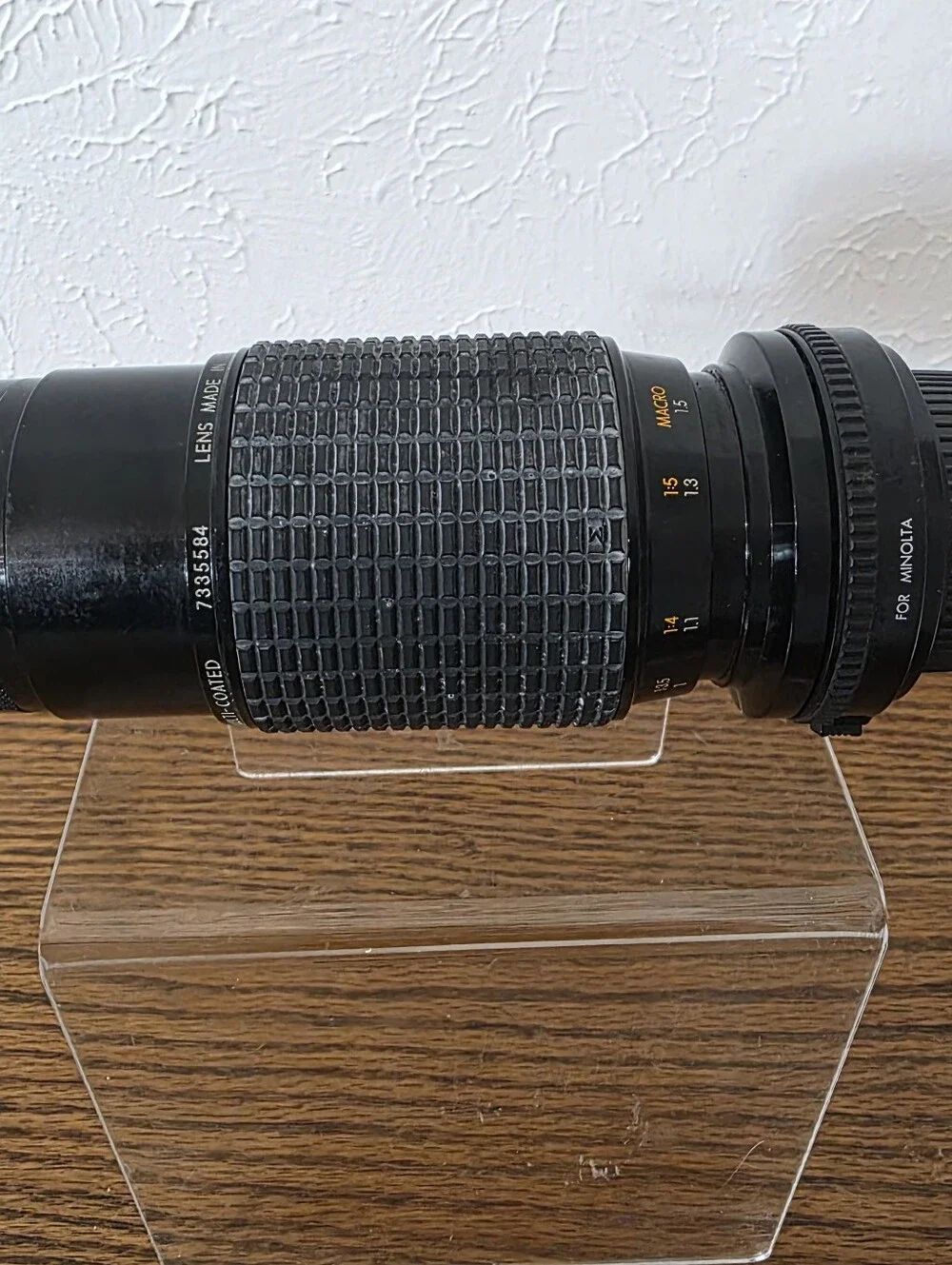 Vintage Sigma Zoom-K II 70-210mm f4-5.6 Macro MD Mount Lens for Minolta Japan